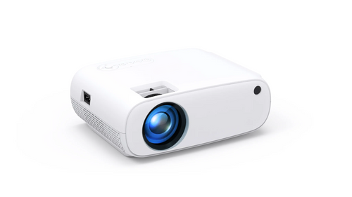 Wireless Wi-Fi Mini Projector with 1080p Resolution Support Smartphone Screen Sync
