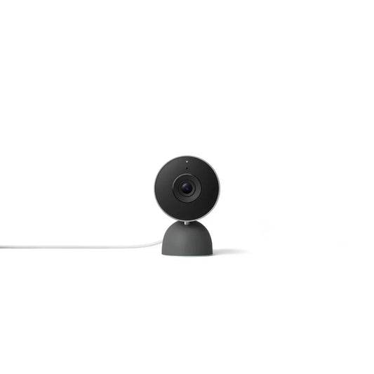 Wired- Indoor Security Camera with 2K Video - Works with Google Home - With Gemini - Hazel